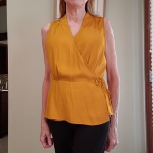 Silky Wrap Top